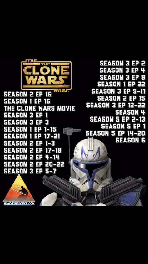 correct way to watch the clone wars|clone wars correct viewing order.